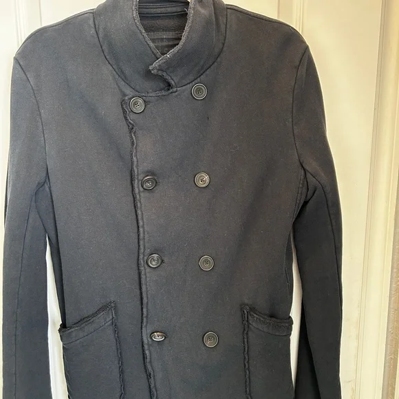 Frank & Eileen Navy Belfast Jacket Small - Picture 1 of 4